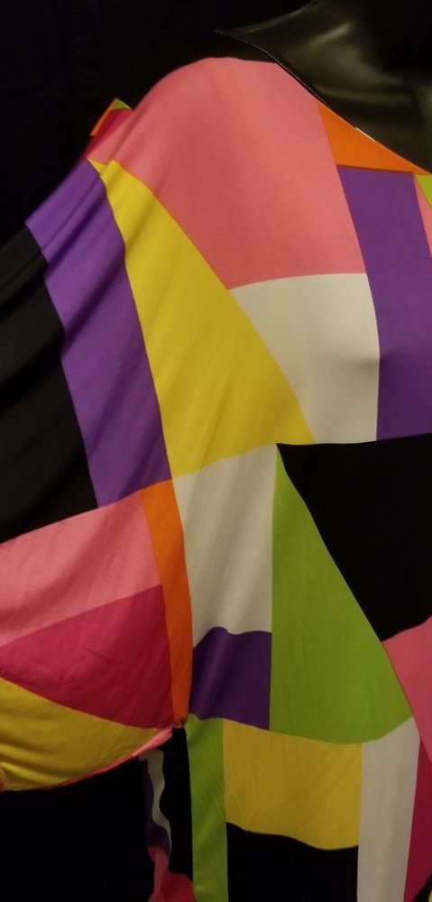 One Shoulder Top, Mod MultiColor, size 1X - Picture 2 of 4